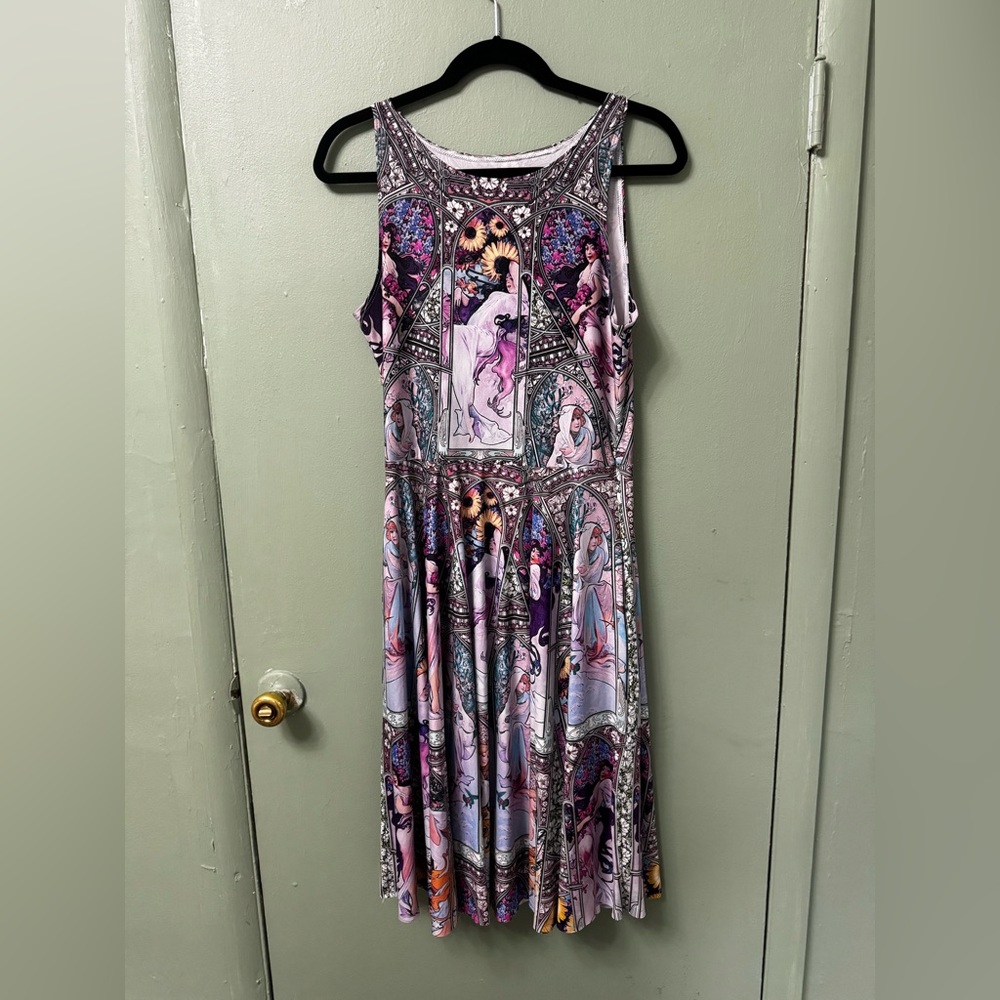 Blackmilk four seasons  Art Nouveau Midi Dress - Picture 10 of 10